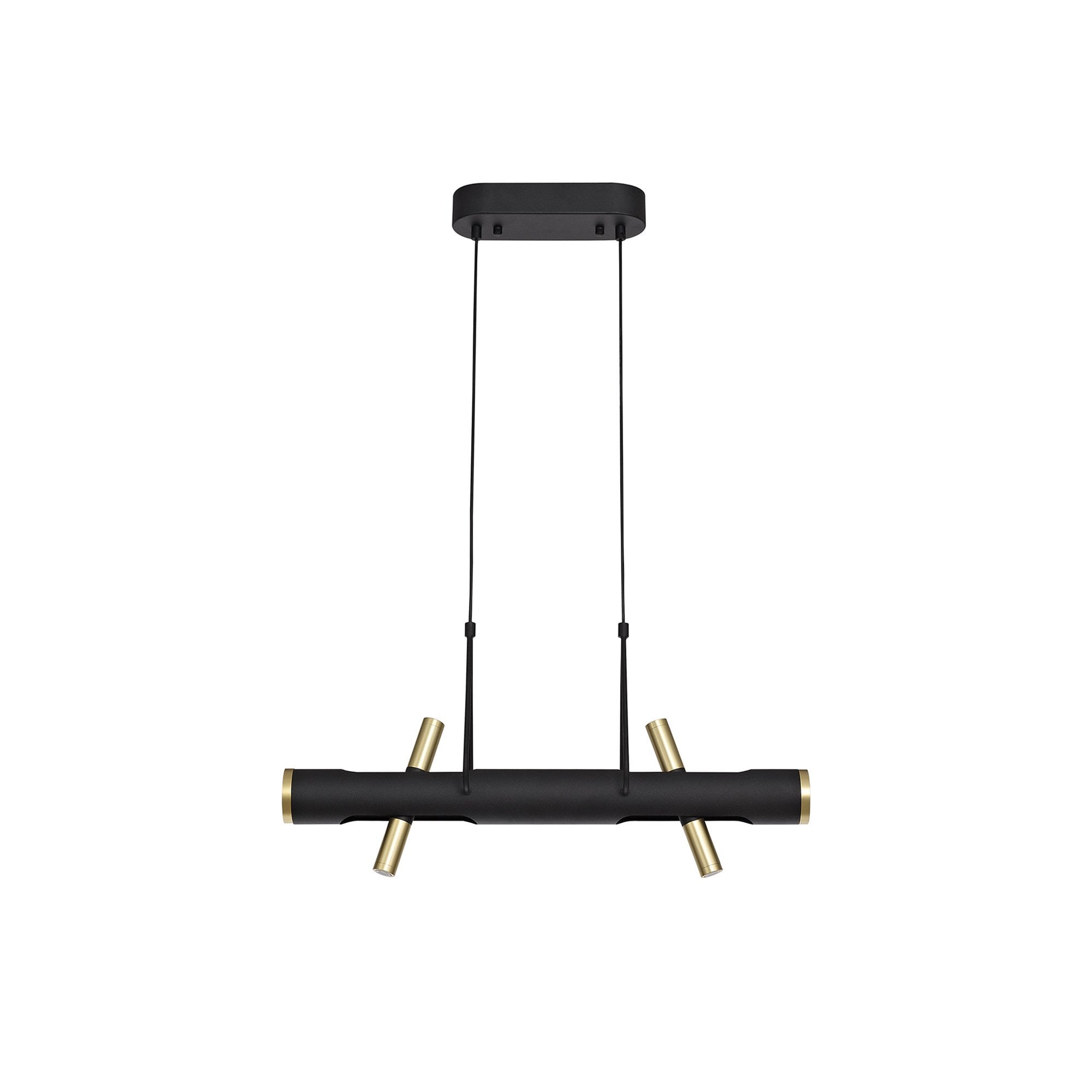 NL76709 Acoza Pendant LED Sand Black/Gold