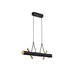 NL76709 Acoza Pendant LED Sand Black/Gold