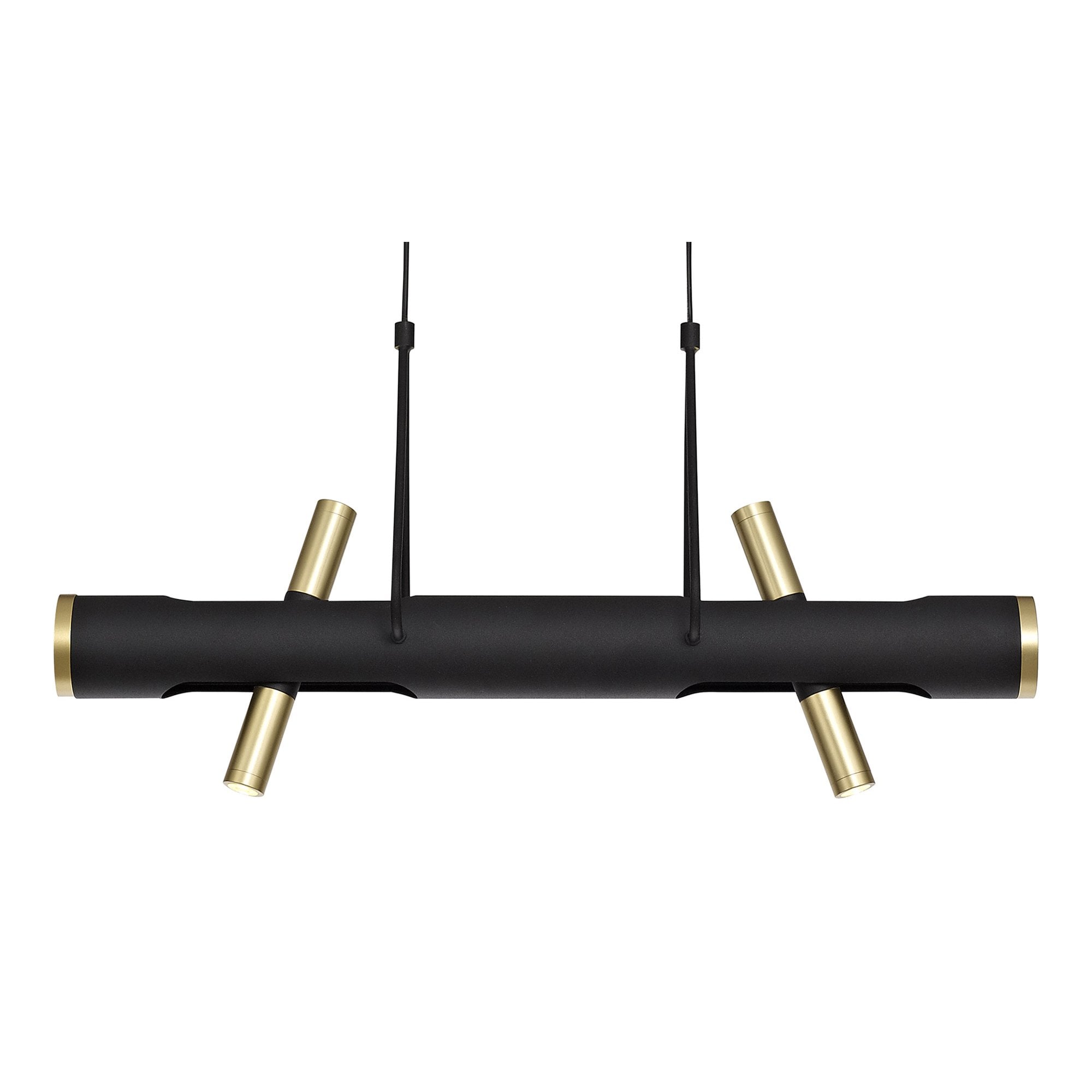 NL76709 Acoza Pendant LED Sand Black/Gold