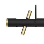 NL76709 Acoza Pendant LED Sand Black/Gold