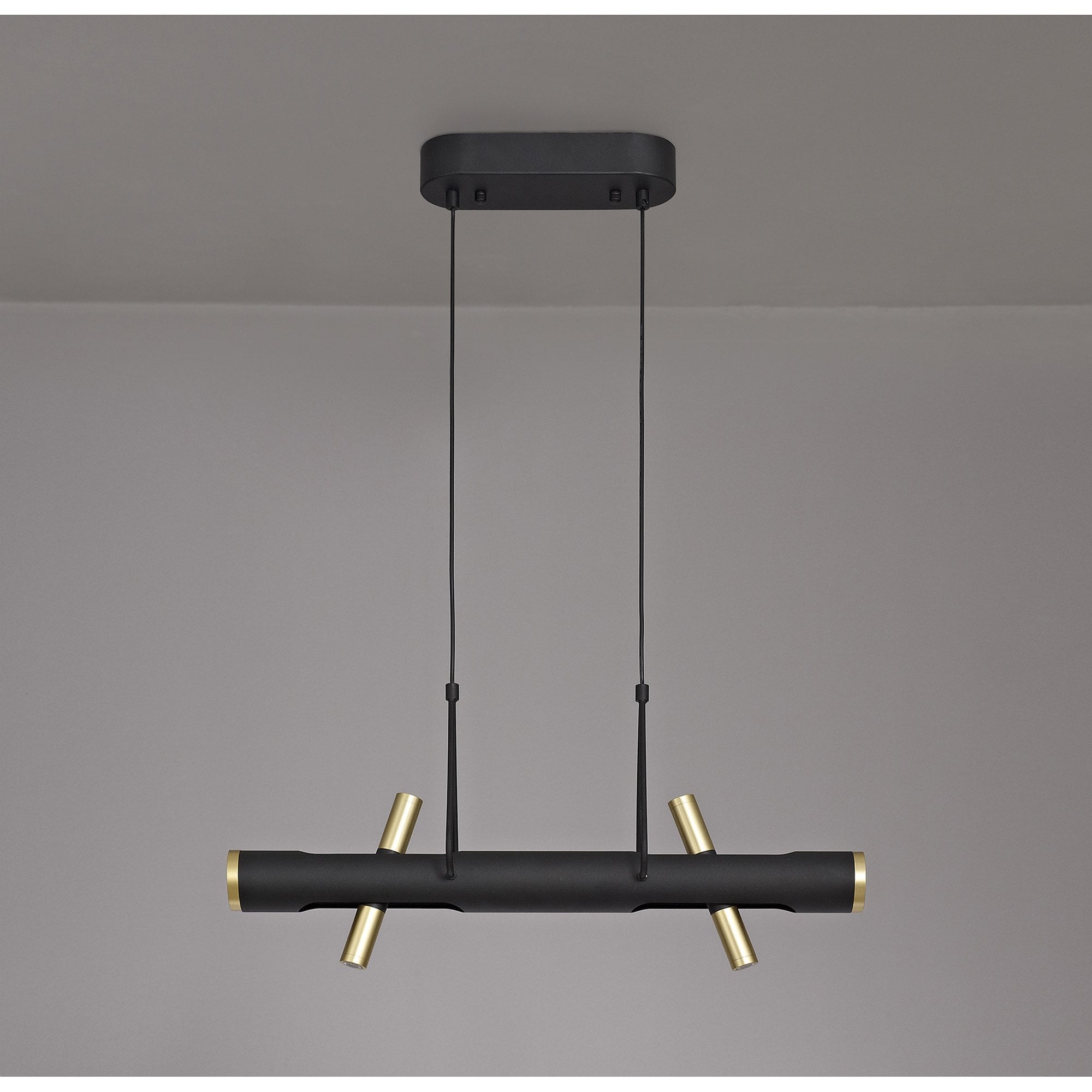NL76709 Acoza Pendant LED Sand Black/Gold