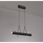 NL76709 Acoza Pendant LED Sand Black/Gold