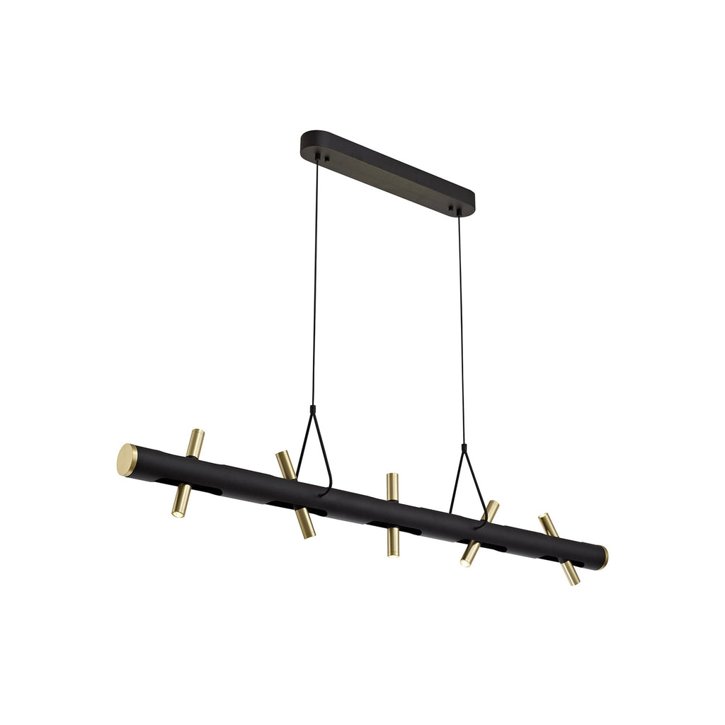 NL76719 Acoza Pendant LED Sand Black/Gold