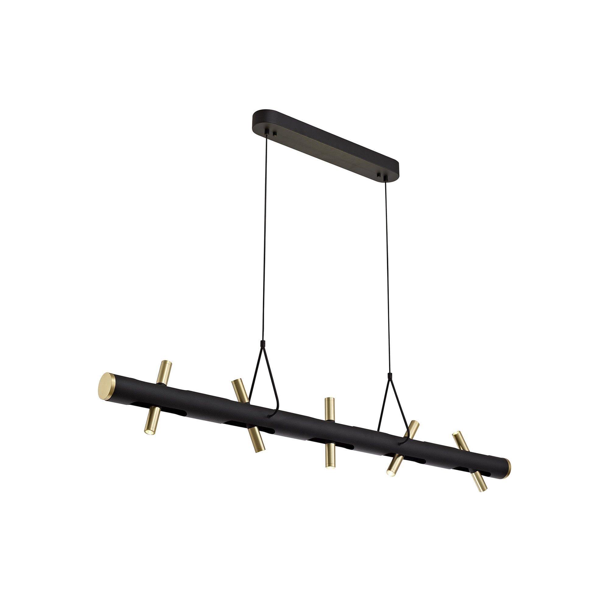 NL76719 Acoza Pendant LED Sand Black/Gold
