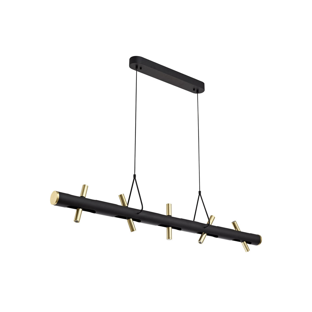 NL76719 Acoza Pendant LED Sand Black/Gold