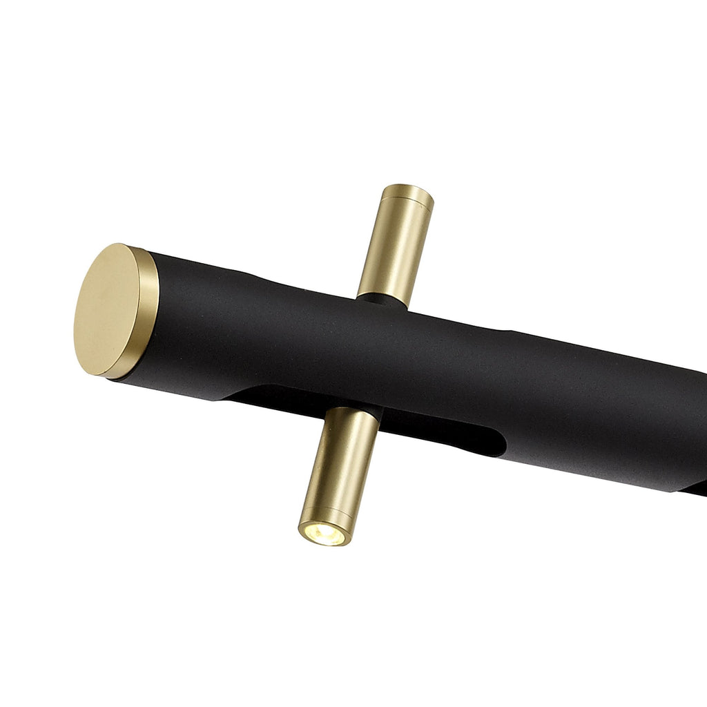 NL76719 Acoza Pendant LED Sand Black/Gold