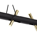 NL76719 Acoza Pendant LED Sand Black/Gold