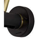 NL76729 Acoza Wall  Light LED Sand Black/Gold