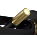 NL76729 Acoza Wall  Light LED Sand Black/Gold