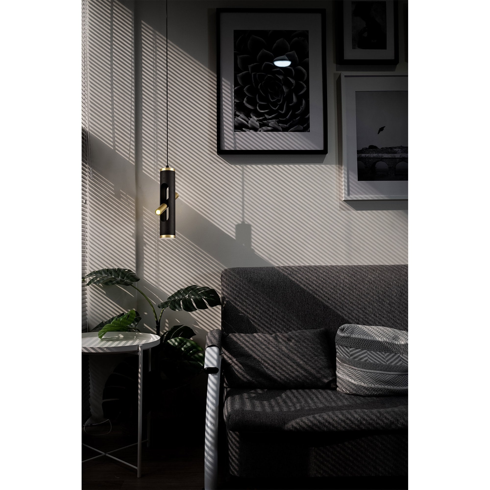 Acoza Floor  Lamp LED Sand Black/Gold