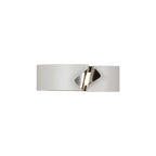 NL73689 Alba Wall Lamp LED Sand White/Polished Chrome