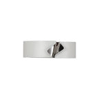 NL73689 Alba Wall Lamp LED Sand White/Polished Chrome