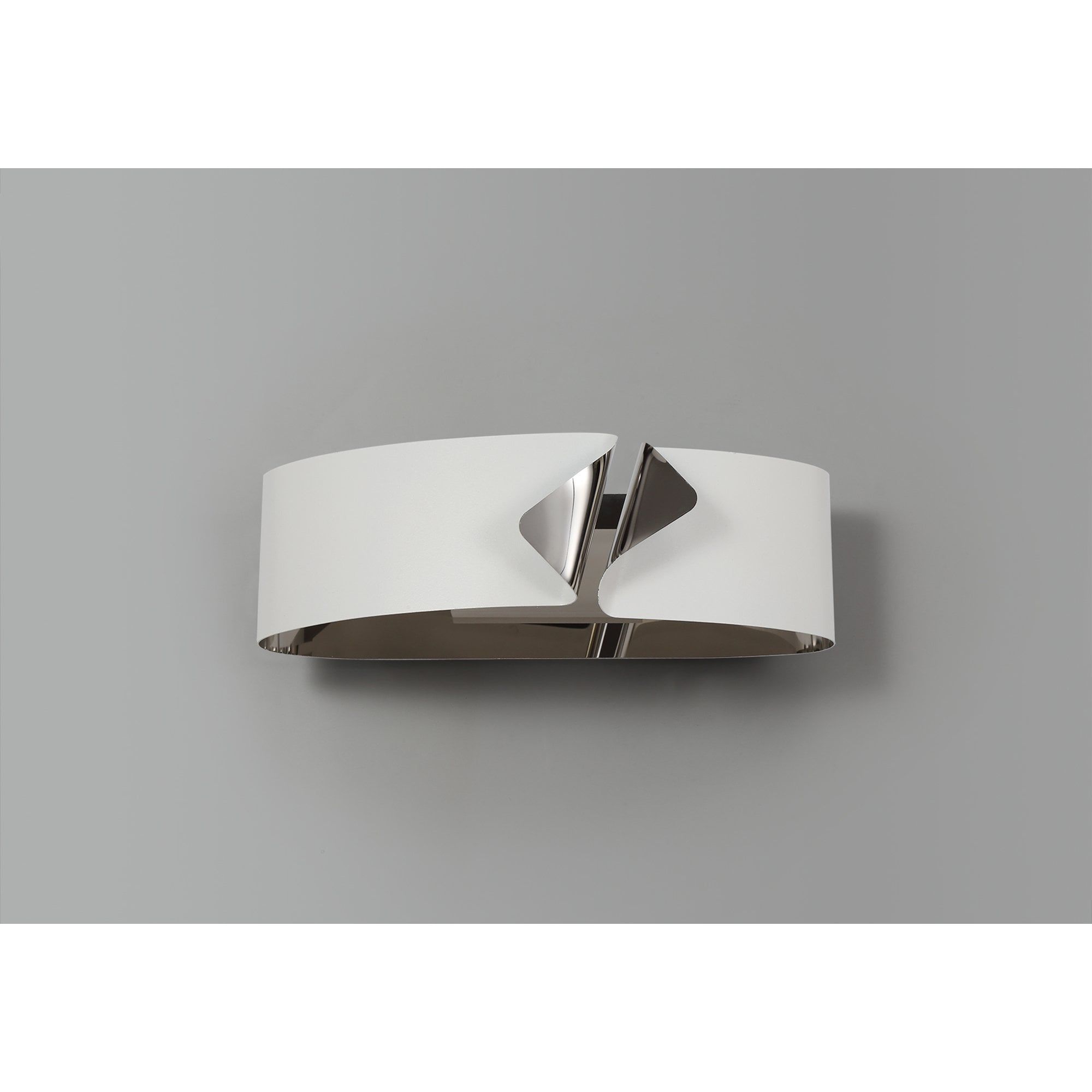 NL73689 Alba Wall Lamp LED Sand White/Polished Chrome