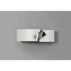 NL73689 Alba Wall Lamp LED Sand White/Polished Chrome