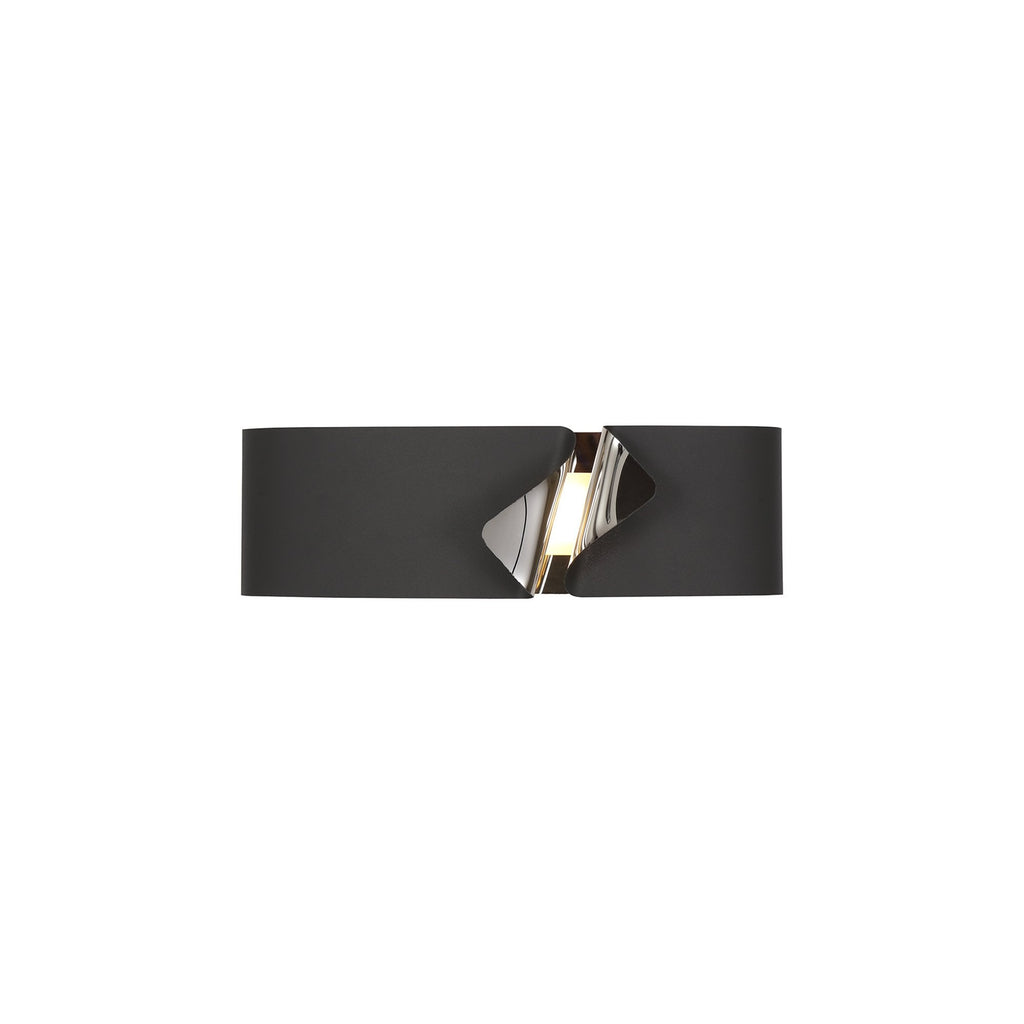NL73699 Alba Wall Lamp LED Sand Anthracite/Polished Chrome