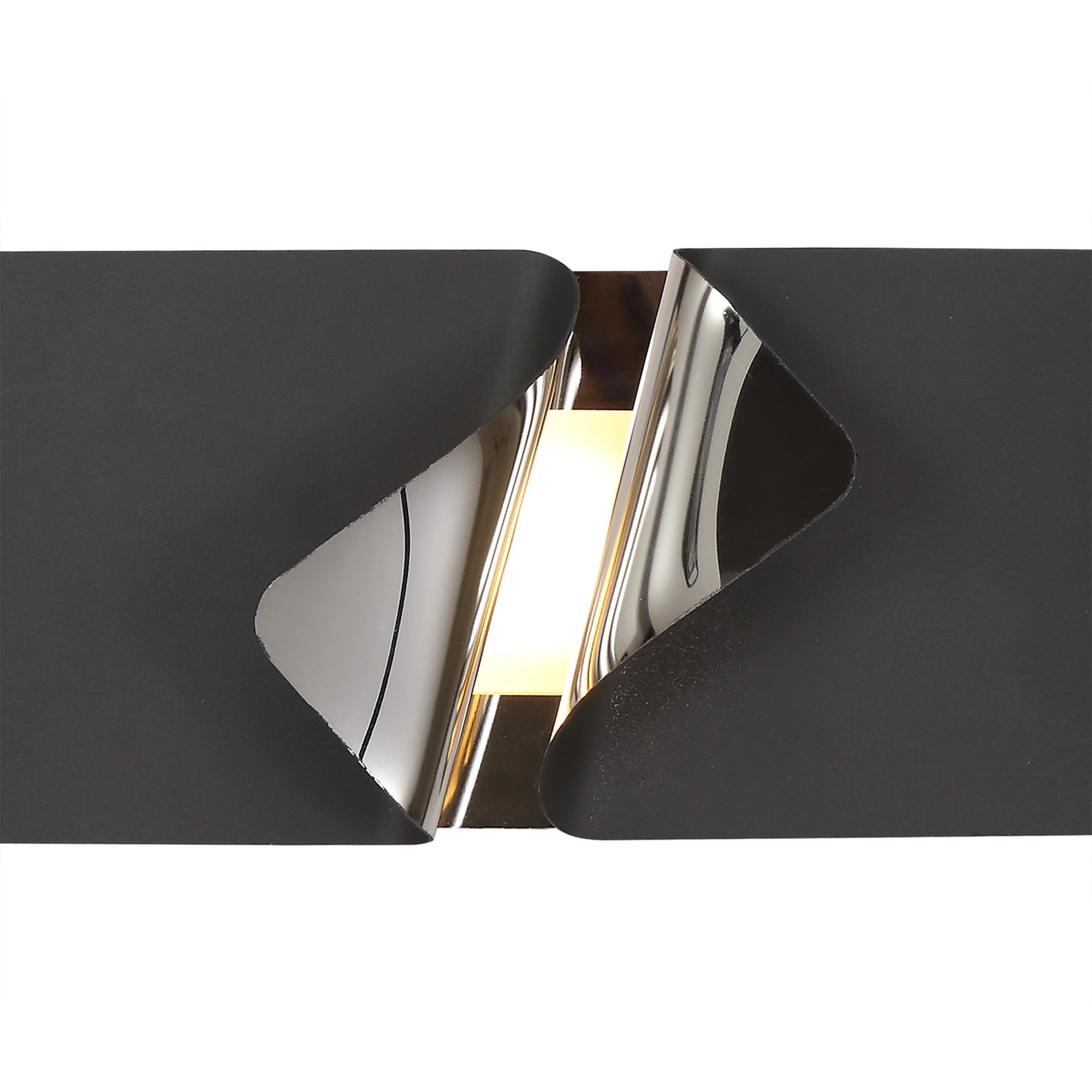 NL73699 Alba Wall Lamp LED Sand Anthracite/Polished Chrome