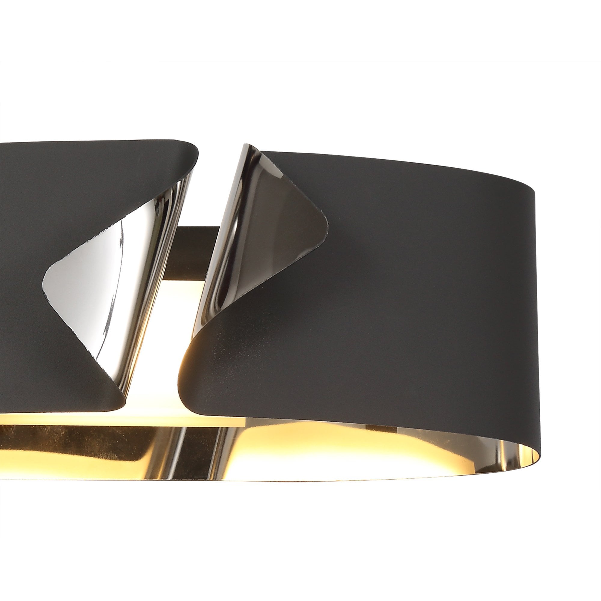 NL73699 Alba Wall Lamp LED Sand Anthracite/Polished Chrome