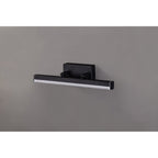 NL82119 Alfie Bathroom LED Wall Lamp Small Adjustable Sand Black