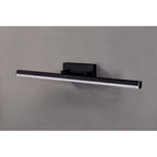 NL82139 Alfie Bathroom LED Wall Lamp Large Adjustable Sand Black