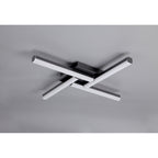 NL82149 Alfie LED 4 Light Ceiling Sand Black