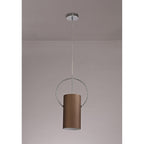NL74089 Amo Single Pendant Coffee/Polished Chrome