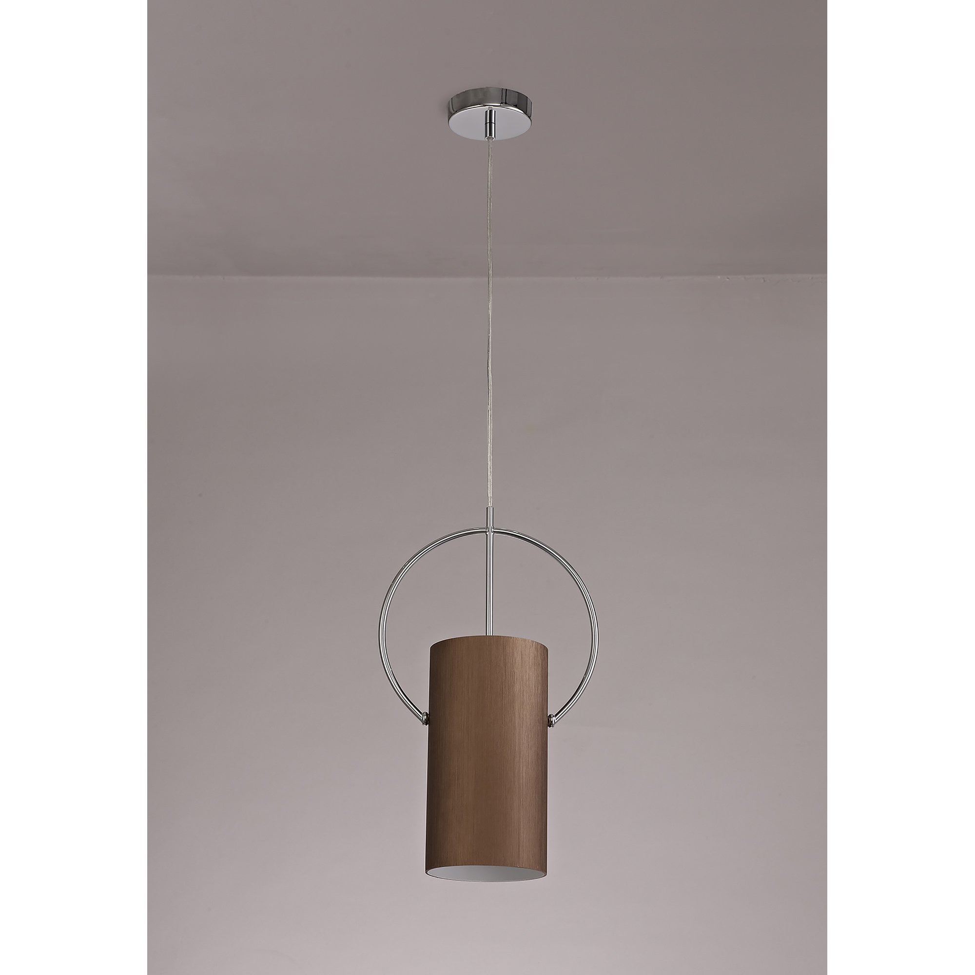 NL74089 Amo Single Pendant Coffee/Polished Chrome