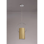NL74099 Amo Single Pendant Gold/Polished Chrome
