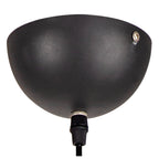 NL81989 Ava 50cm Large Pendant Graphite/Satin Nickel