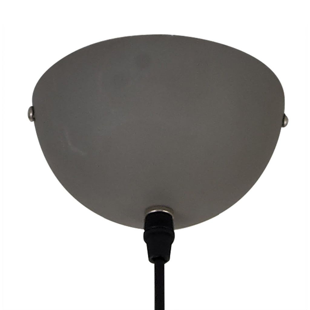 NL81999 Ava 50cm Large Pendant Sand Grey/Satin Nickel
