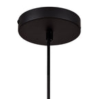 NLK00109 Azure 1 Light Up Lighter Pendant With 30cm Tiffany Shade White/Grey/Black/Clear Crystal
