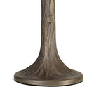 NLK00119 Azure 1 Light Tree Like Table Lamp With 30cm Tiffany Shade White/Grey/Black/Clear Crystal/Aged Antique Brass