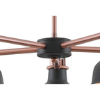 NL77189 Barnie Telescopic 5 Light Sand Graphite/Copper/White