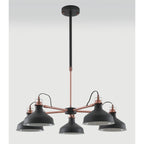 NL77189 Barnie Telescopic 5 Light Sand Graphite/Copper/White