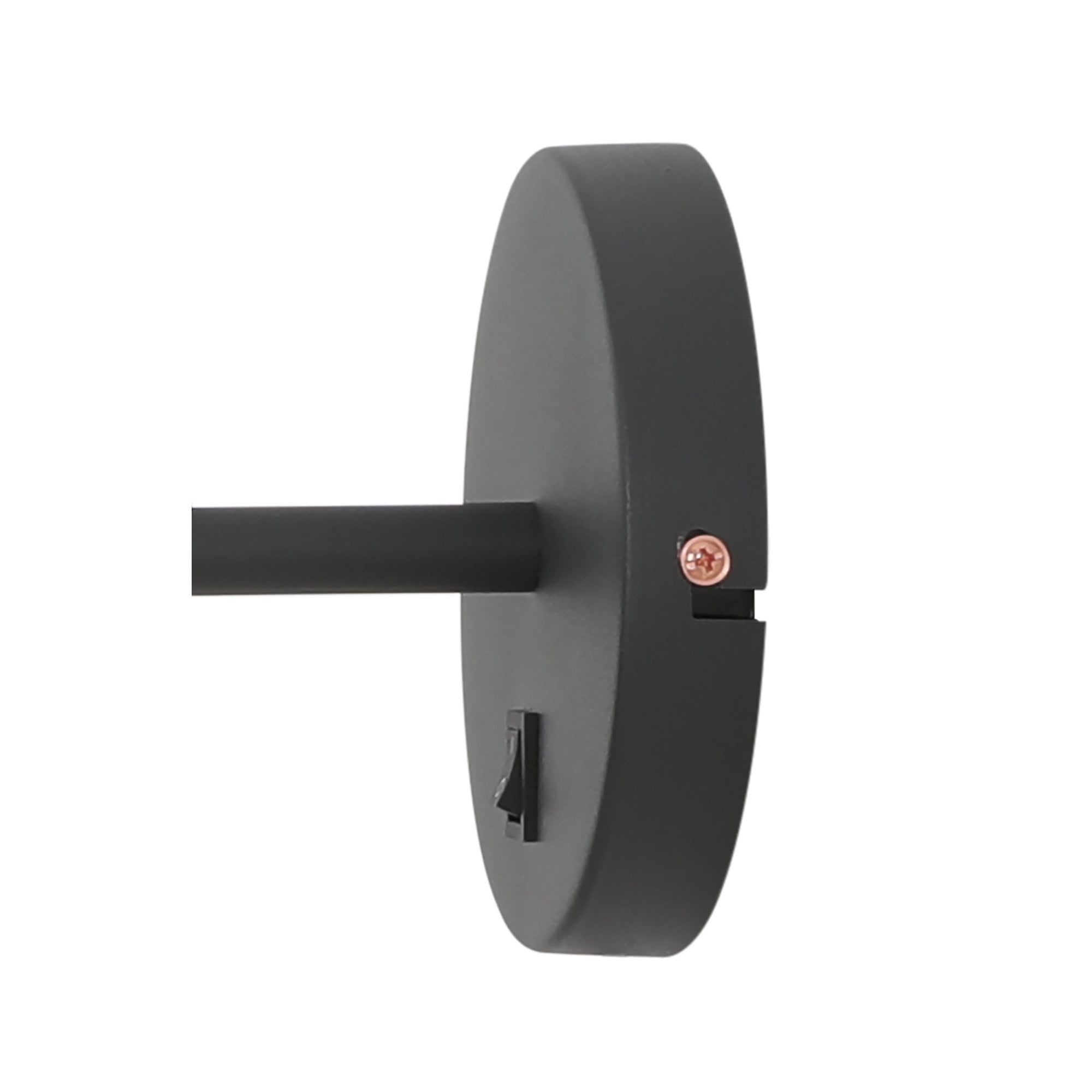 NL77199 Barnie Adjustable Wall Lamp Switched 1 Light Sand Black/Copper/White
