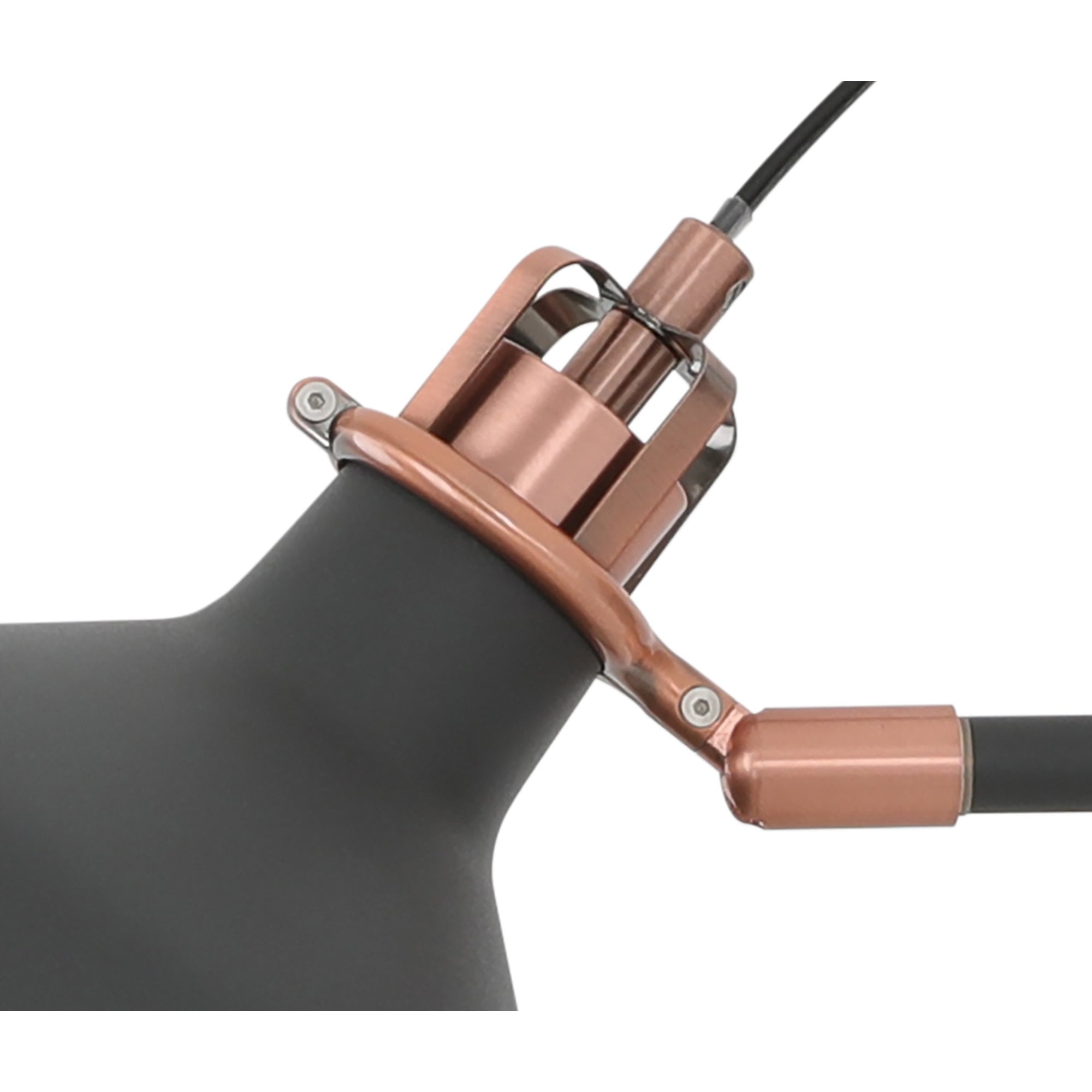 NL77199 Barnie Adjustable Wall Lamp Switched 1 Light Sand Black/Copper/White
