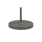NL77209 Barnie Floor Lamp 2 Light Sand Grey/Copper/White