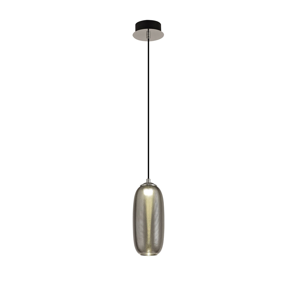 NL74349 Barter Pendant LED Smoked/Black