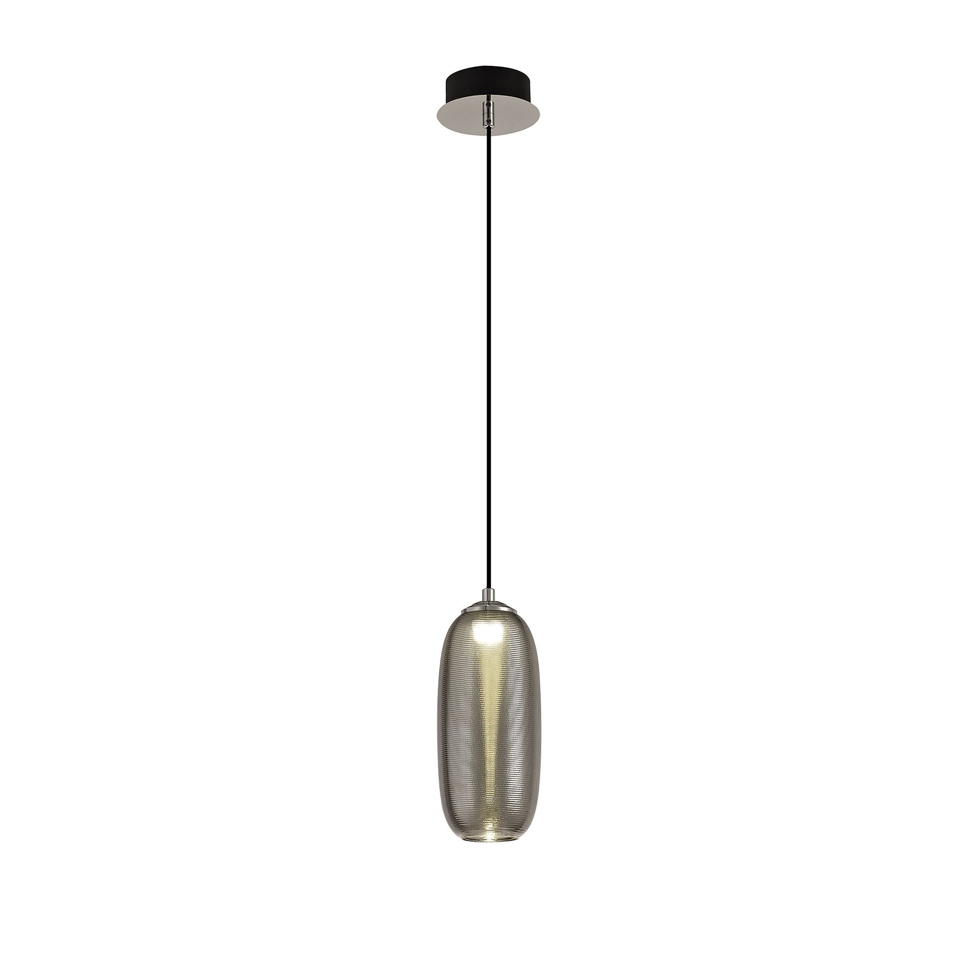 NL74349 Barter Pendant LED Smoked/Black