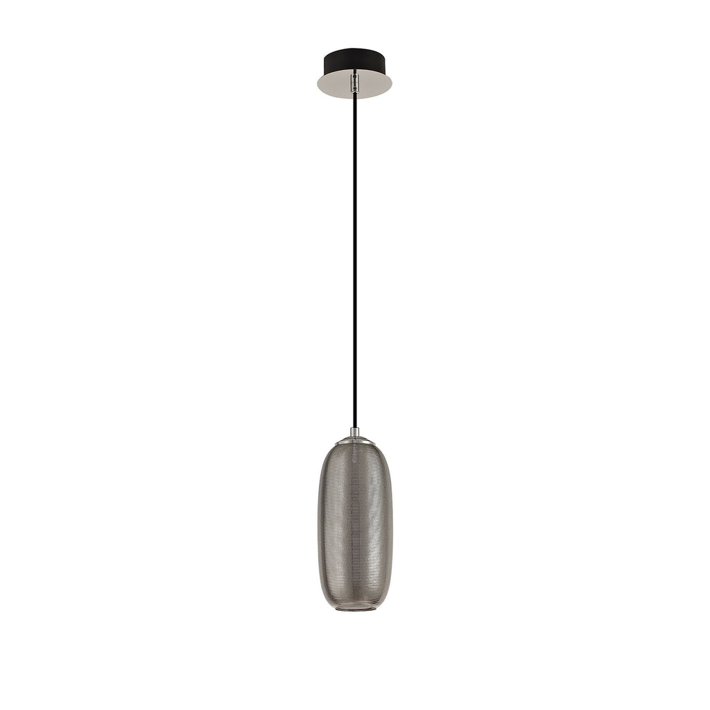 NL74349 Barter Pendant LED Smoked/Black