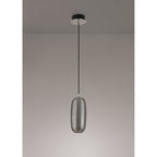 NL74349 Barter Pendant LED Smoked/Black