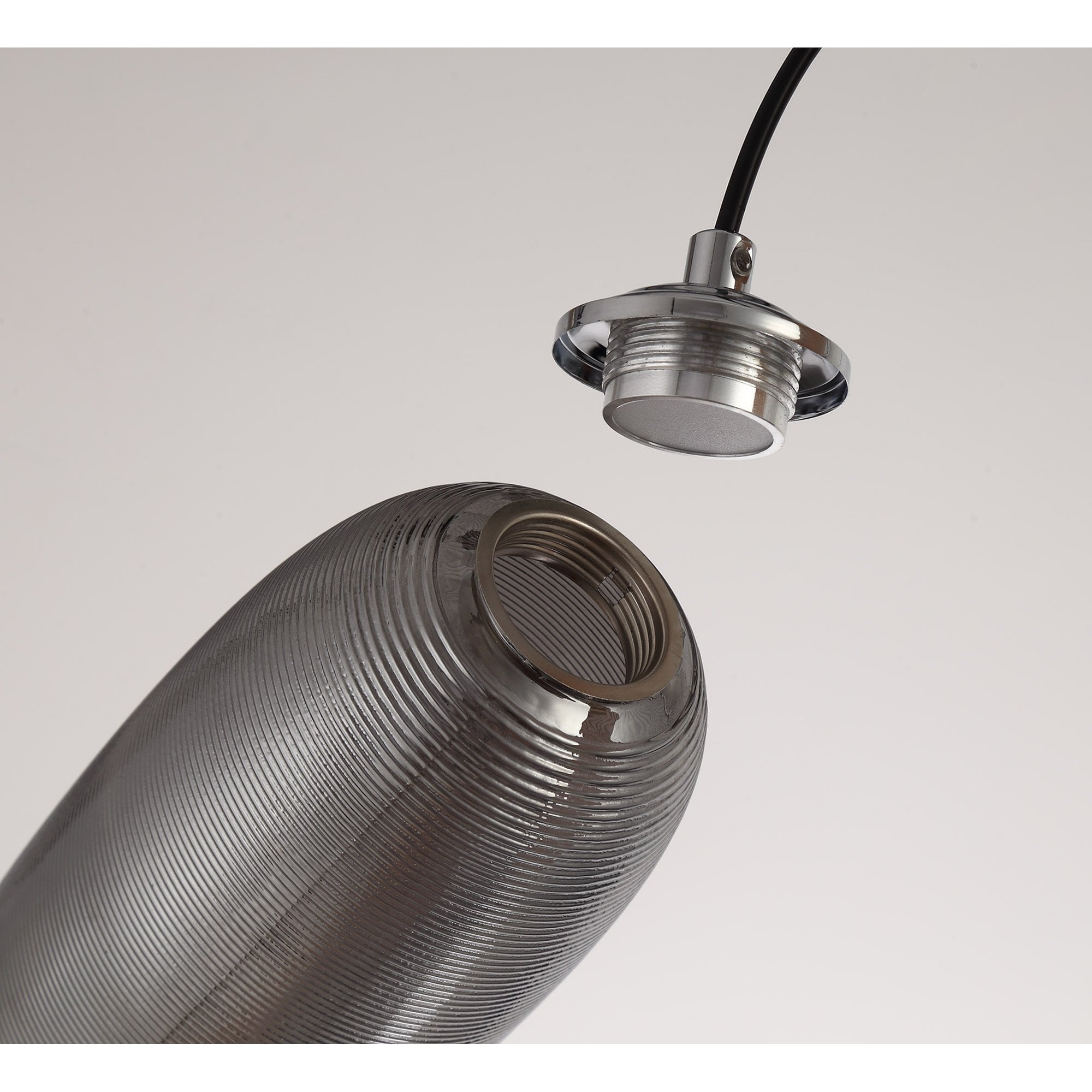 NL74349 Barter Pendant LED Smoked/Black