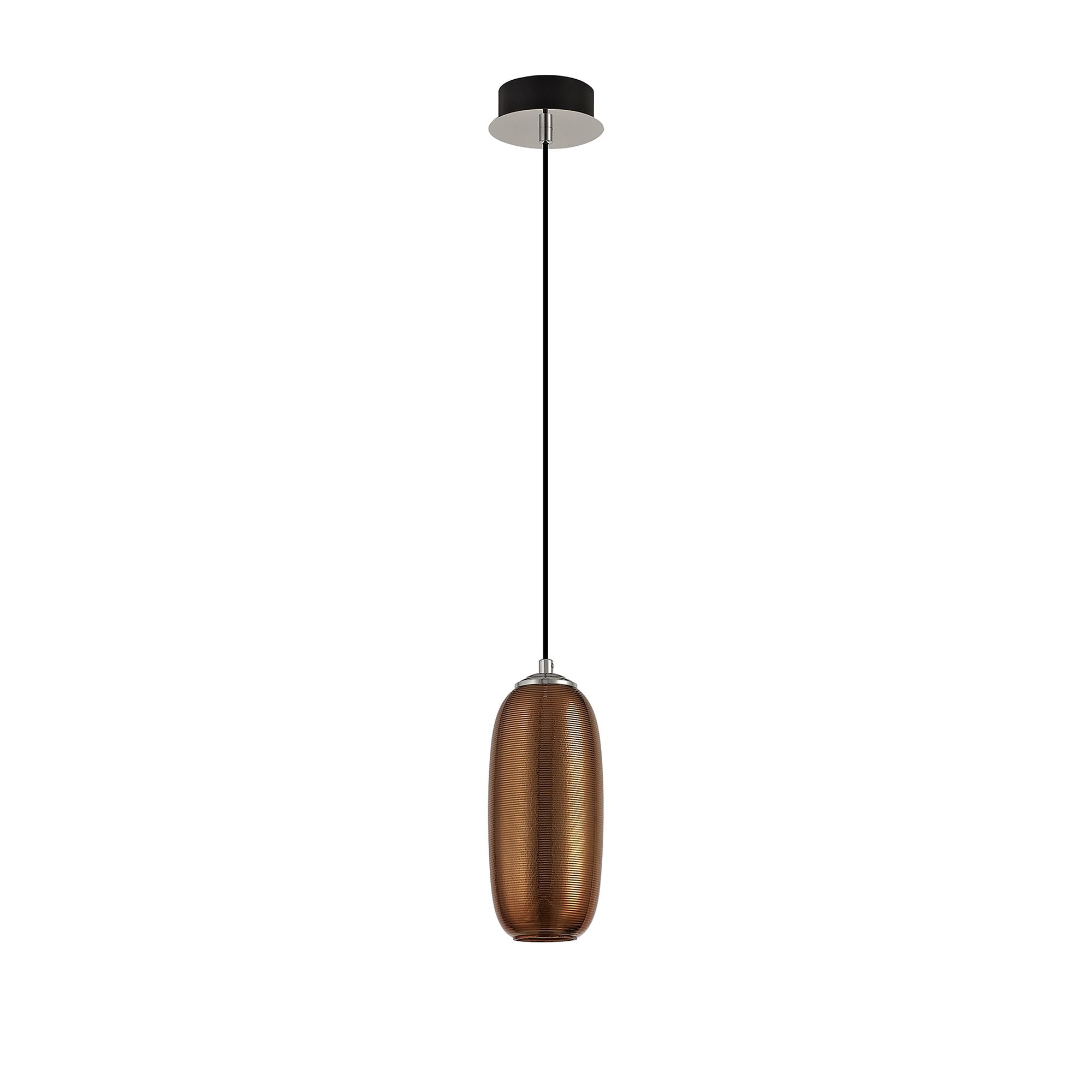 NL74359 Barter Pendant LED Copper/Black
