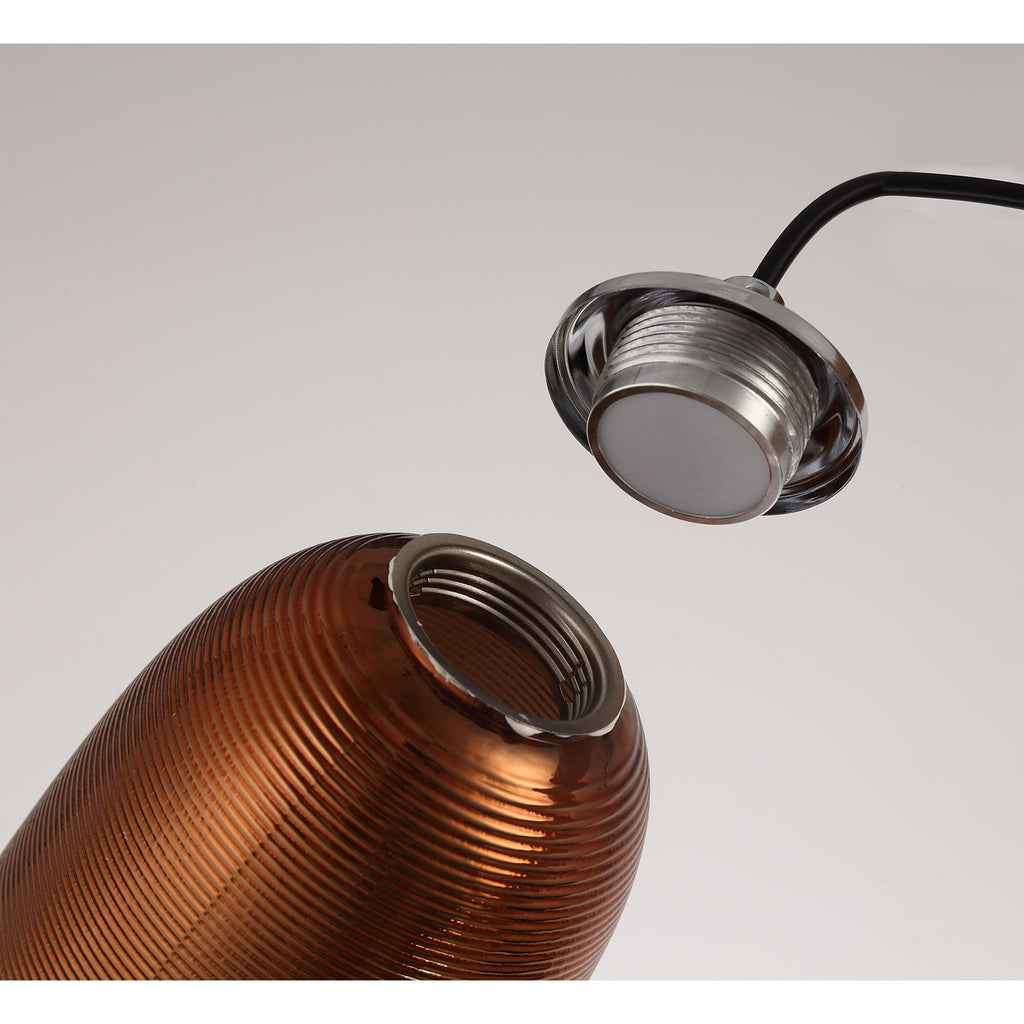 NL74359 Barter Pendant LED Copper/Black