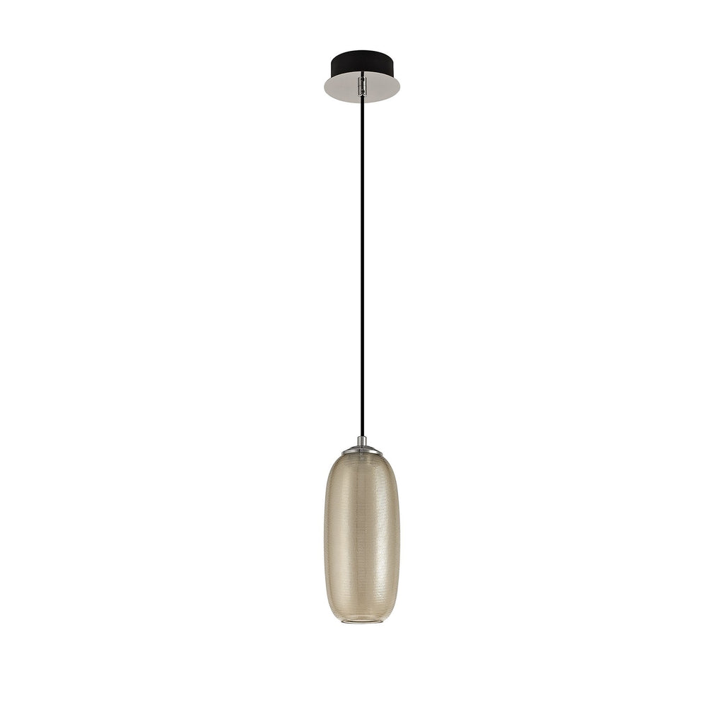NL74369 Barter Pendant LED Champagne/Black