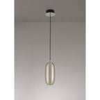 NL74369 Barter Pendant LED Champagne/Black