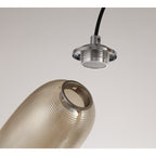 NL74369 Barter Pendant LED Champagne/Black