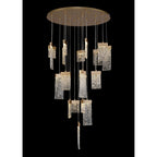 NL78639 Bartoo Pendant Round 5M 21LED  Light Painted Brushed Gold