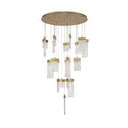 NL78639 Bartoo Pendant Round 5M 21LED  Light Painted Brushed Gold