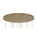 NL78639 Bartoo Pendant Round 5M 21LED  Light Painted Brushed Gold