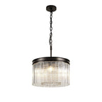 NL76759 Baylan Small Round Pendant 5 Light Brown Oxide
